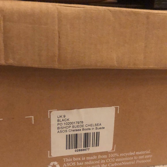 Black Suede Chelsea Boots - Picture 8 of 9